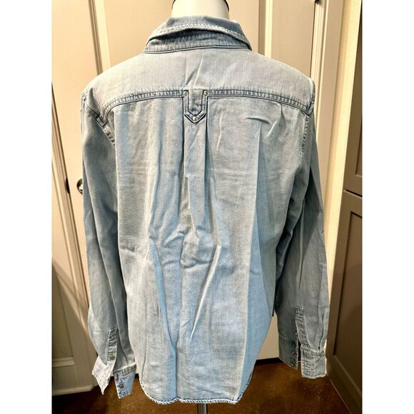 Frame Denim Long Sleeve Button Down - XL - Picture 5 of 6